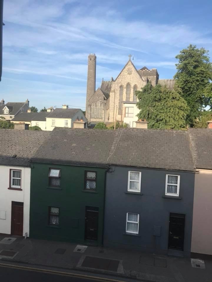 Our view from the hotel room in Kilkenny.