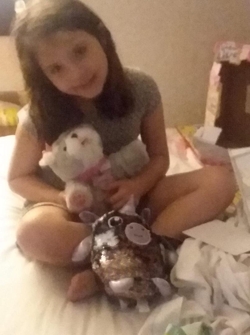 What Santa & Grams got Kendall today for Christmas. 🎅❤