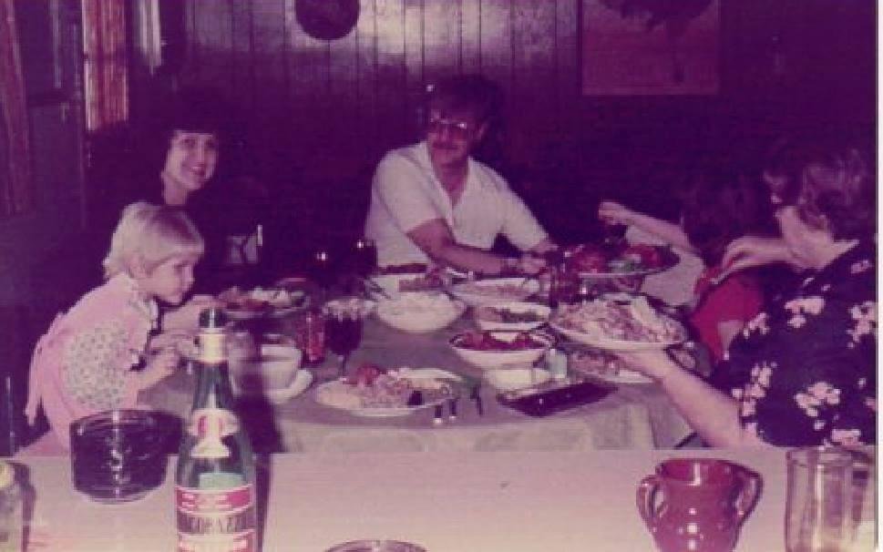 At the Houswerth Dinner table