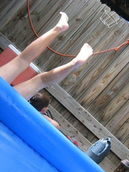 upside down