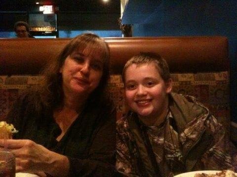 My angel Angie and baby grandson William