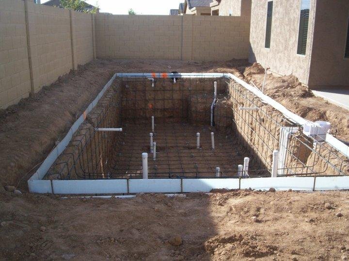 plumbing of pool