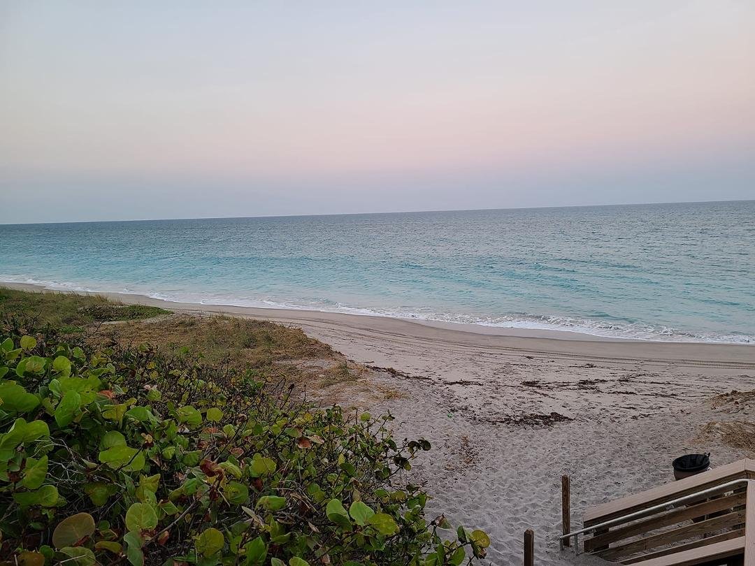 When have you ever seen Jupiter beach like this?
Very rare