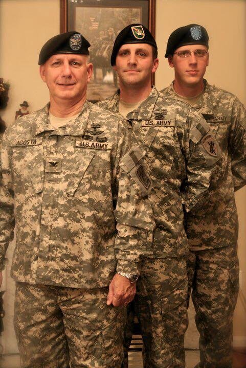 My sons Rich Agosta and Andrew Agosta