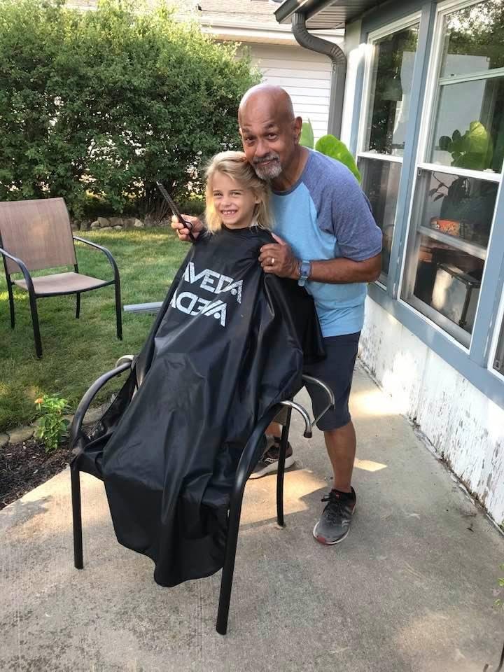 Quinn, a beautiful smile with a great haircut!