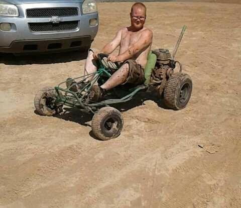 Me having fun at the river