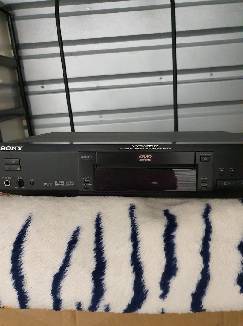 Sony CD player.