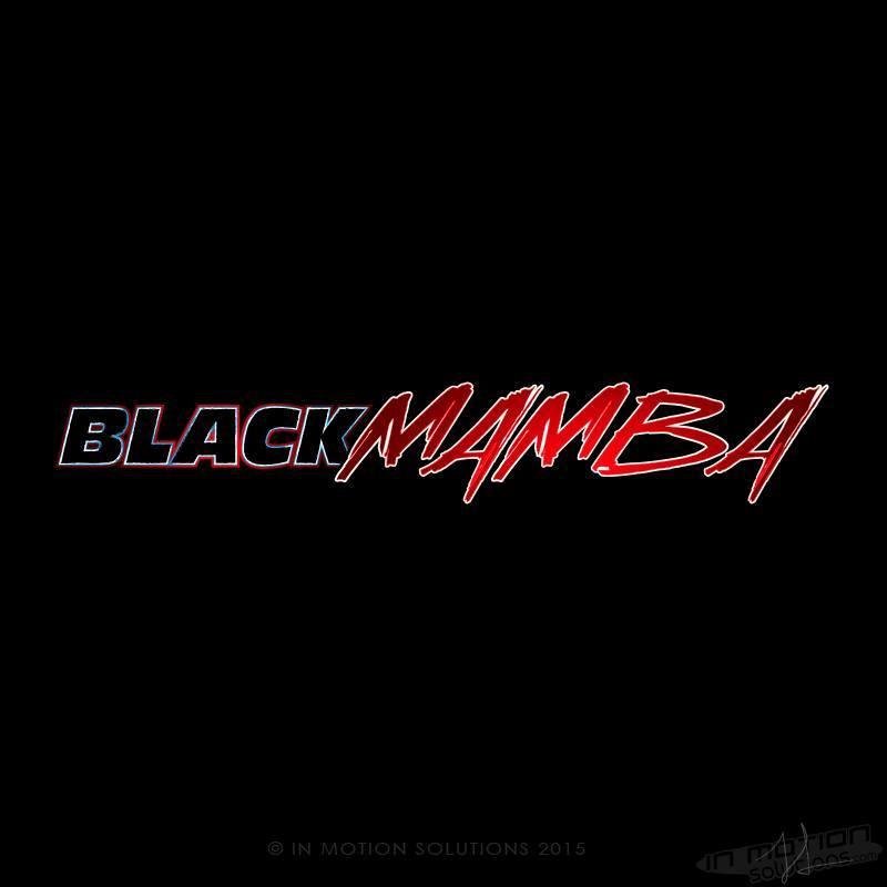 The BLACK MAMBA will be sporting these graphics on both doors in 2015 courtesy of Jeff Serra at In Motion Solutions Very nice work!