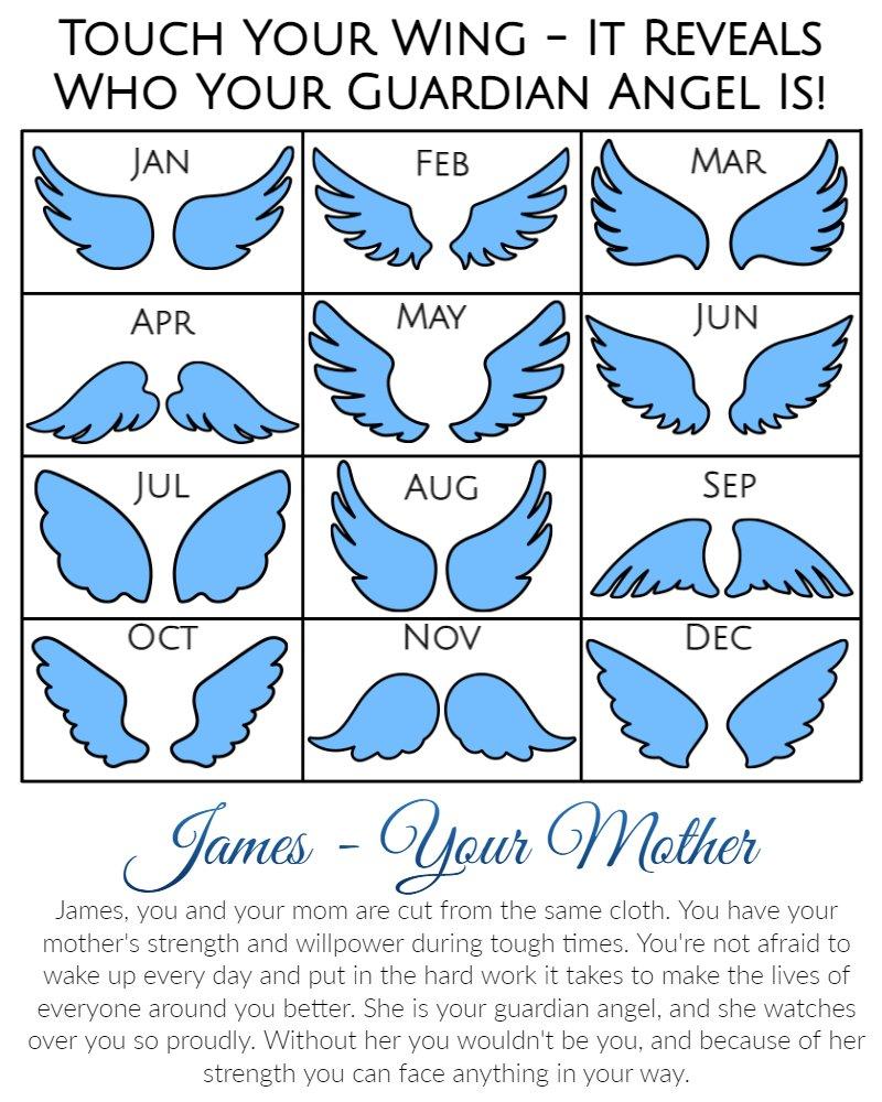Touch Your Wing - It Reveals Who Your Guardian Angel Is!