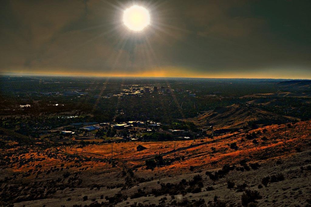 Sunset on Tablerock