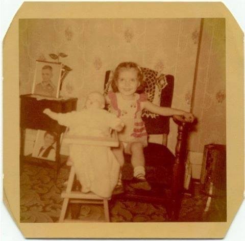 Oldest Sister Yvonne at approx. 4