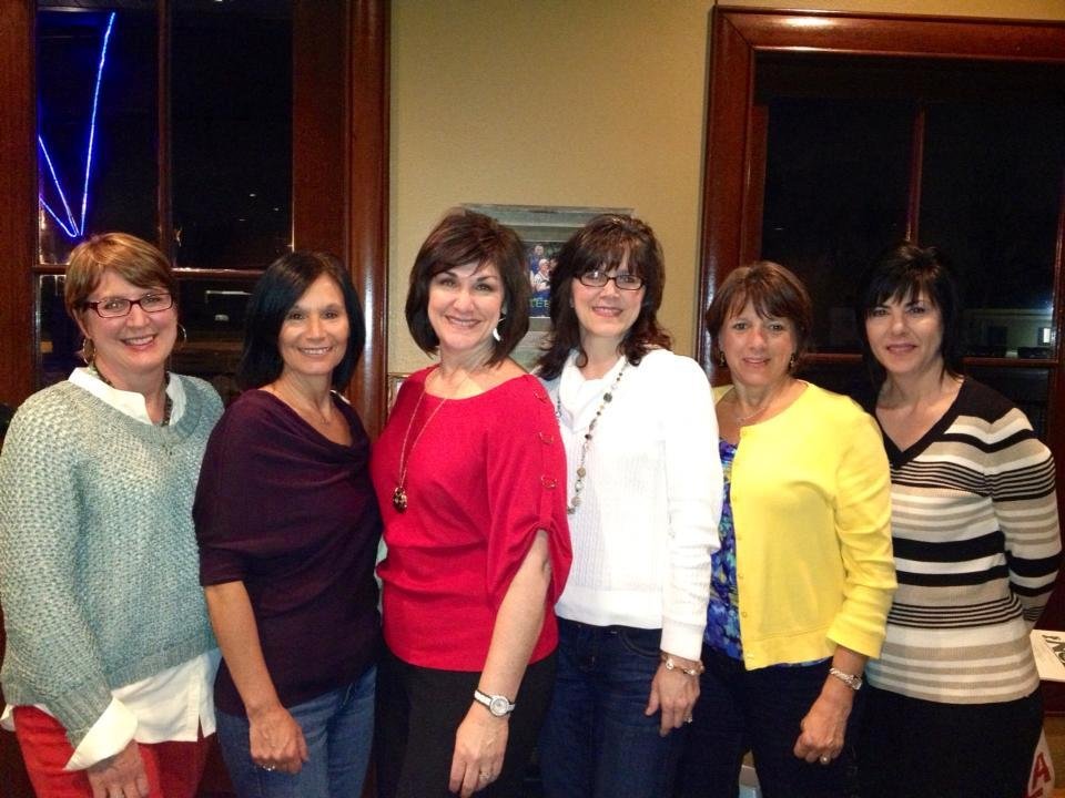 Girl's night out with high school friends.  Good times!
