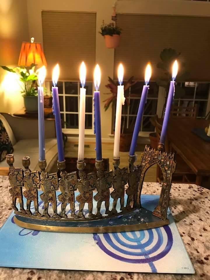 Night 7 on a snowy night🕎