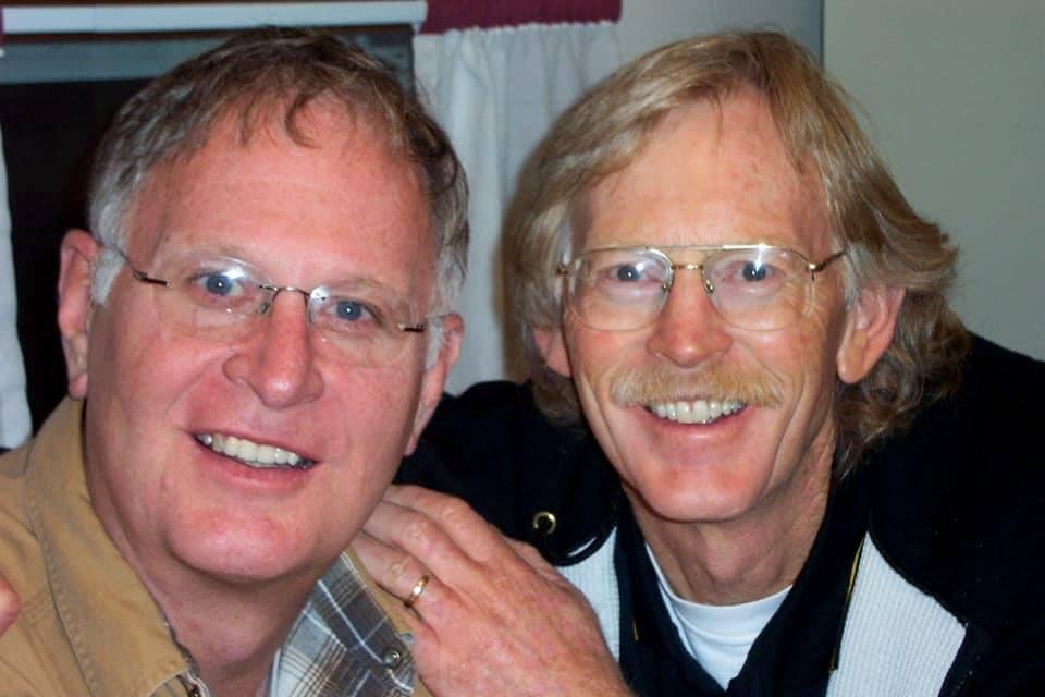 Brother Tom and me, some 25 years ago!