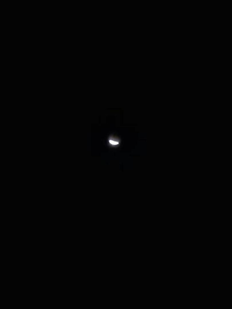 So my picture of the eclipse not so great! !
