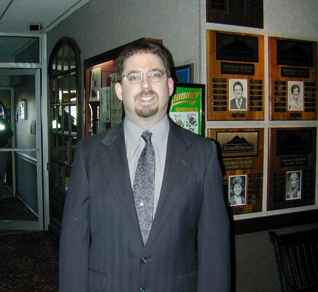 Here's my brother Keith. The photo was taken in 2003 at a wedding. He looks so handsome.