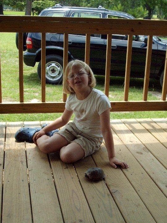 My granddaughter Cammy.