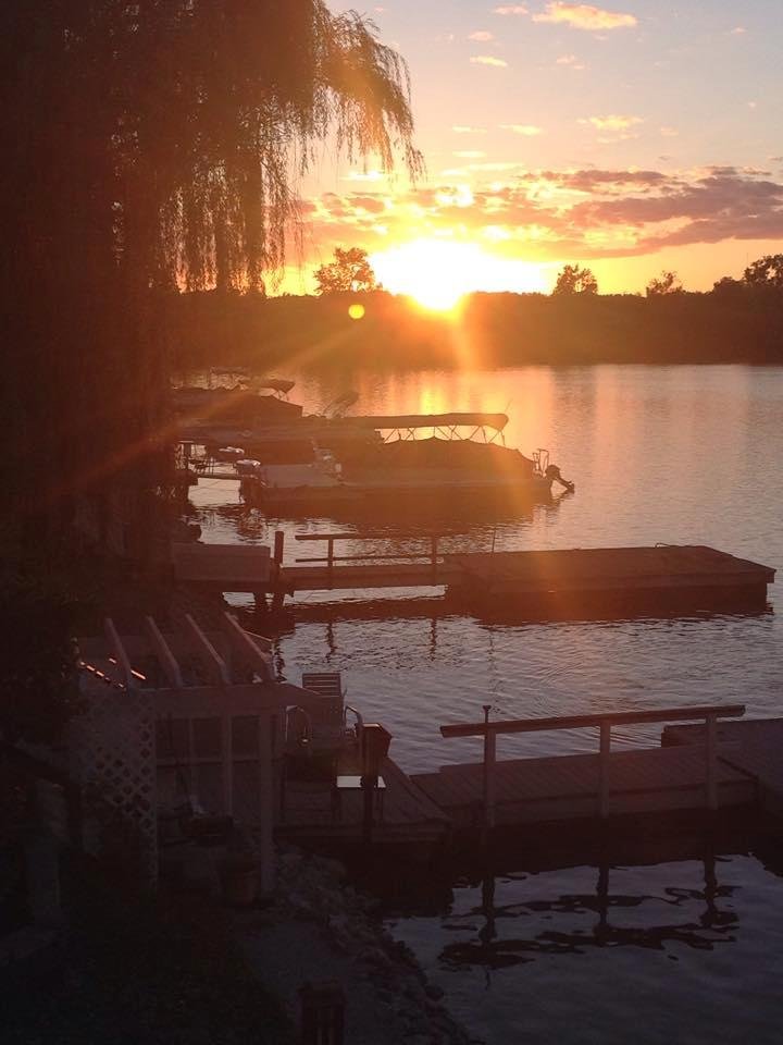It's getting further south, but still beautiful.