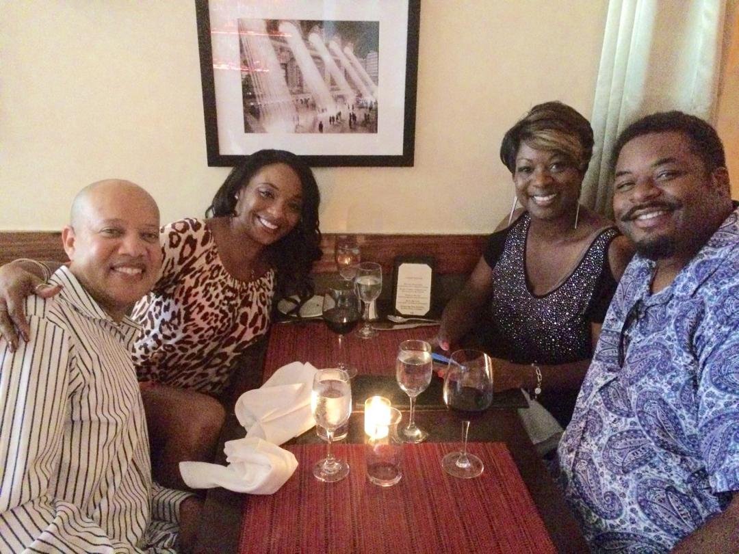 Enjoying my family on my Birthday!