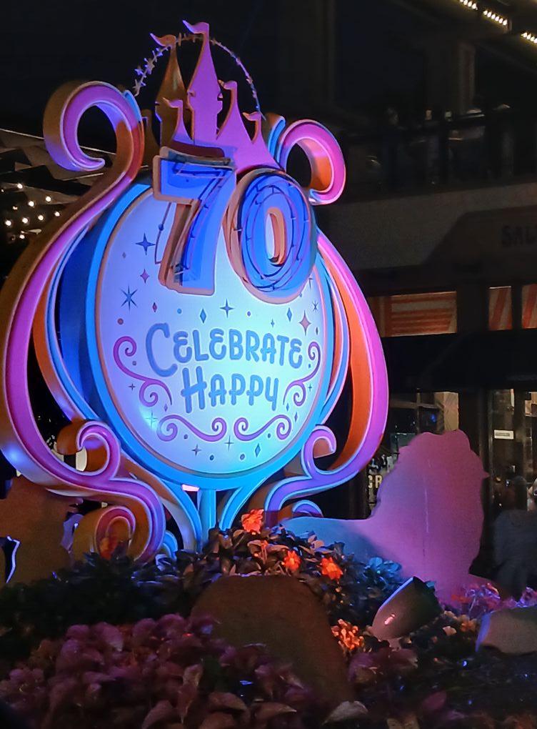 My birthday today. I'm the same age as Disneyland.
