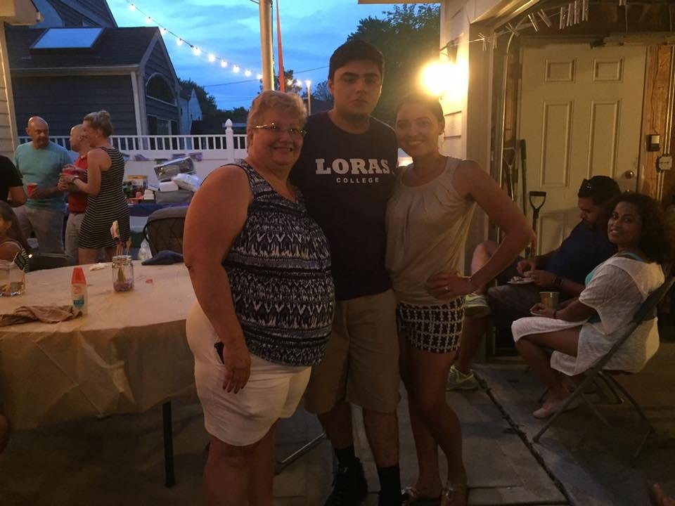 Congrats to my grandson Victor on his going away to college may the lord bless you and continue blessing you forever more