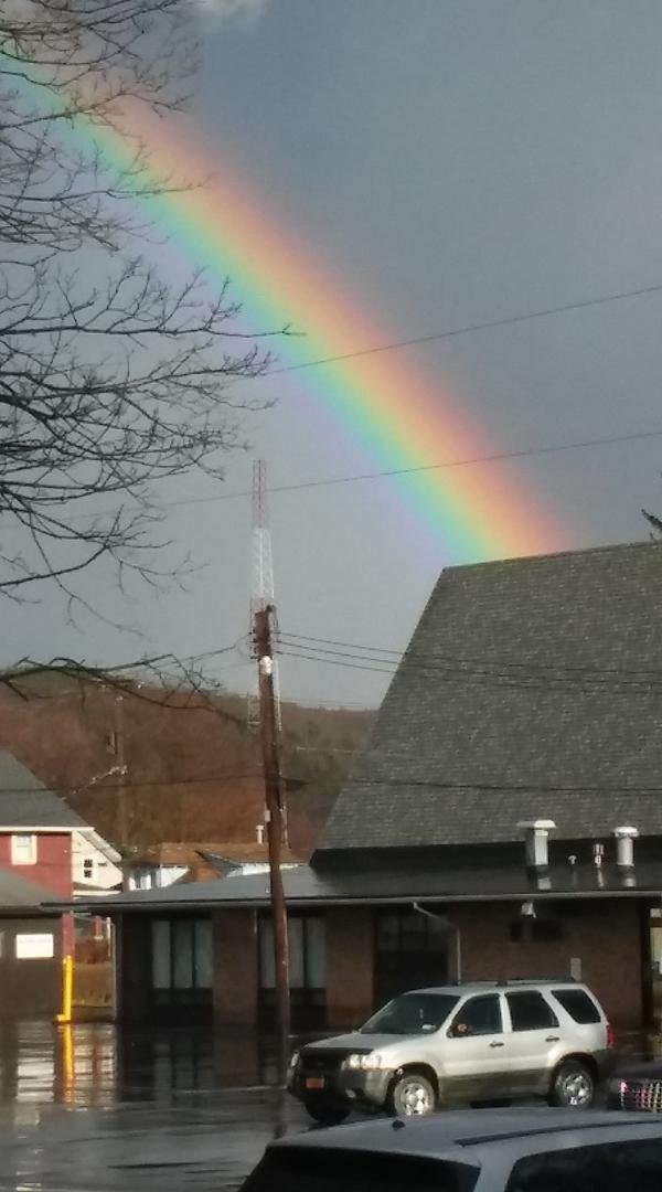 Rainbow from yesterday