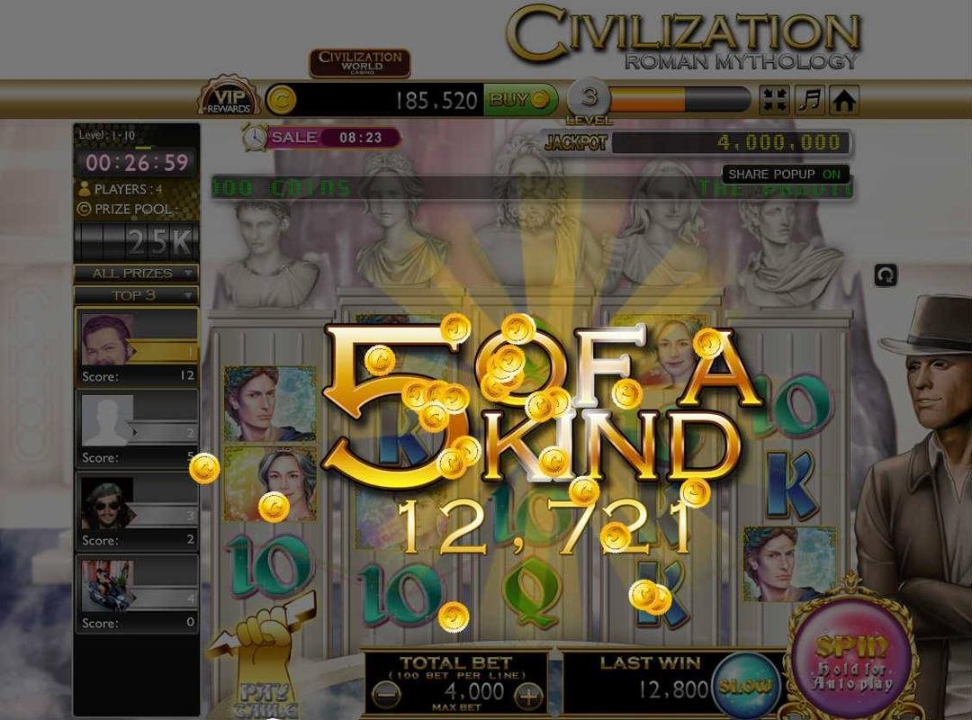 richard michael's album, Civilization Slots Casino Photos