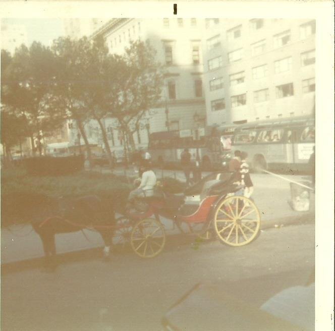 one of the old city carriages