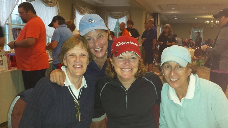 Great day of golf with friends. Just a bit wet at times.