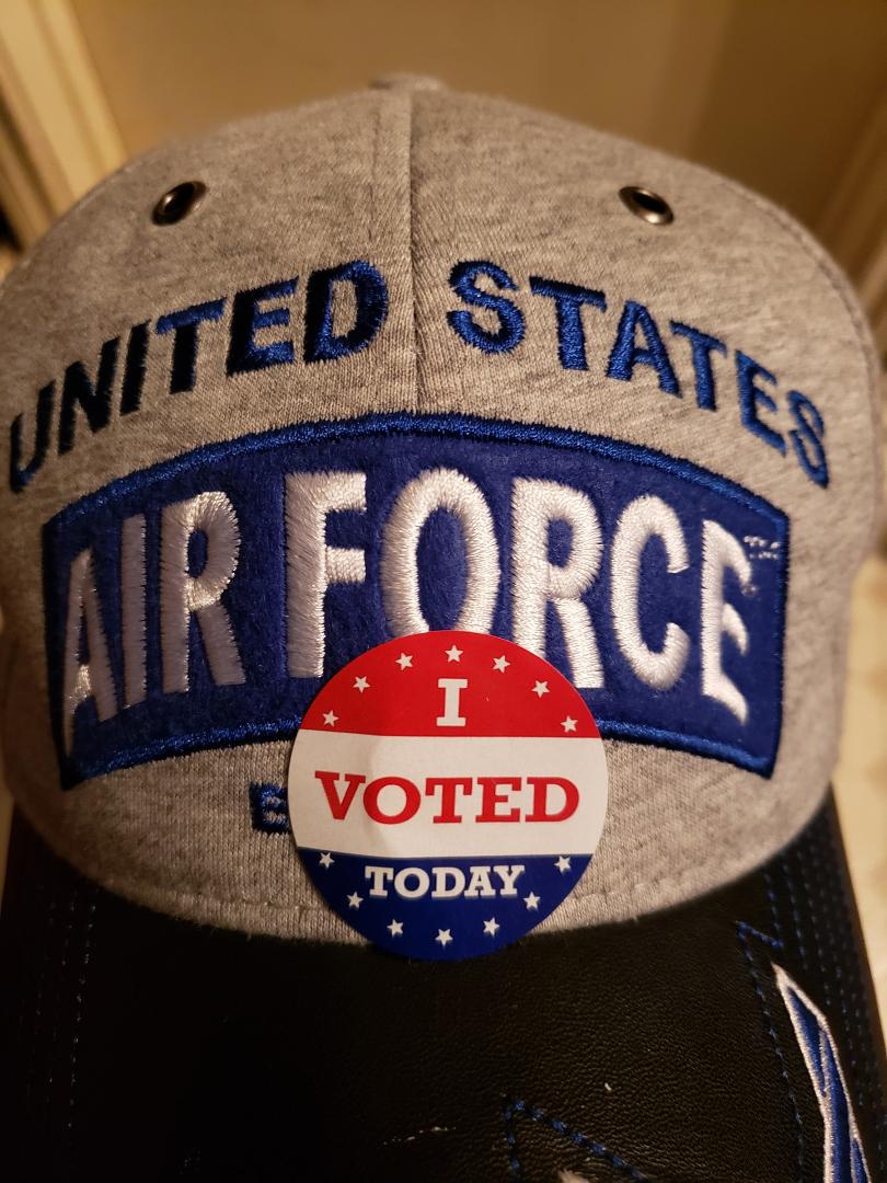 No vote, no voice.  Vote so that you can be heard.