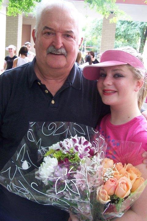 Poppi and Ally after recital
