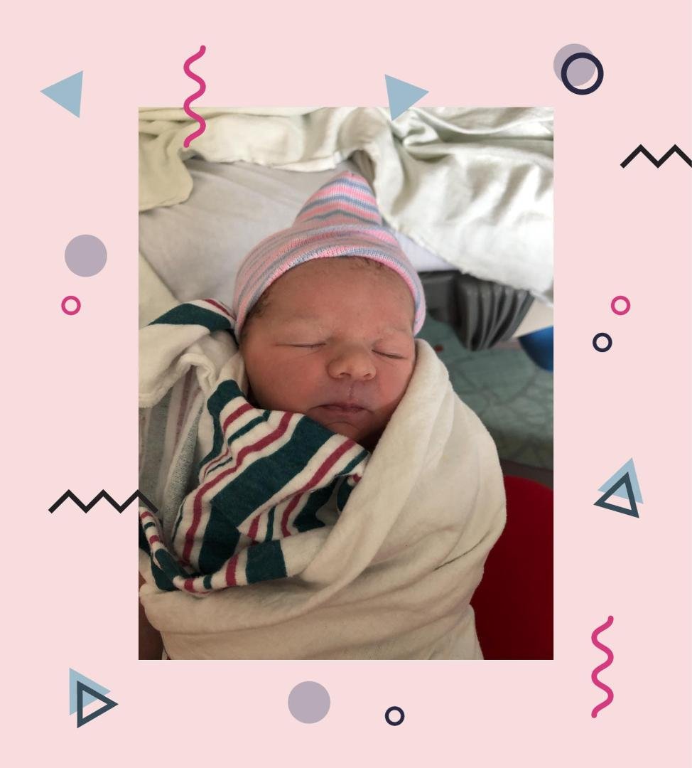 We just had #18 grandchild on the 14 th of July! Abigail Eileen Daley ❤️ sweet little bundle of joy coming straight from heaven! Ellyn and Mitch are the cutest parents! 6# 3oz 20”❤️