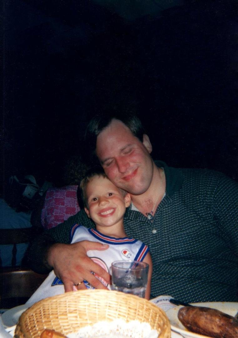 A favorite of mine; my best friend & me...