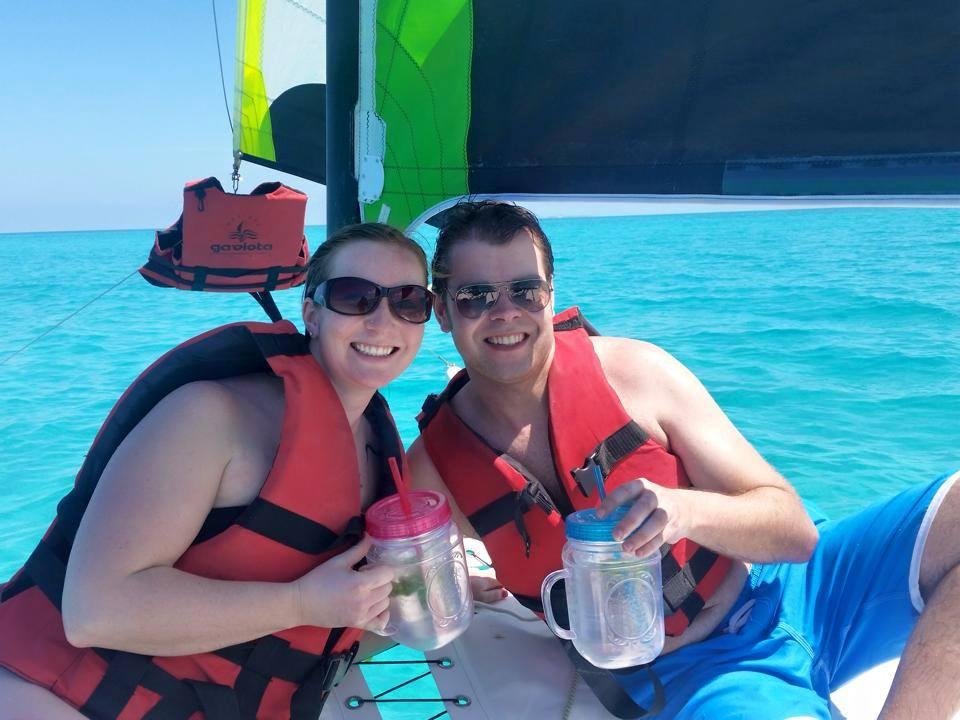 My son Jesse and his girlfriend Lindsay in Cuba During March break 2015.