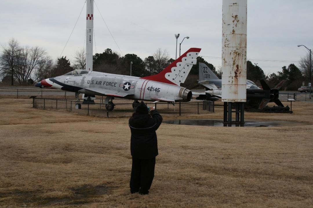 grandson at air park