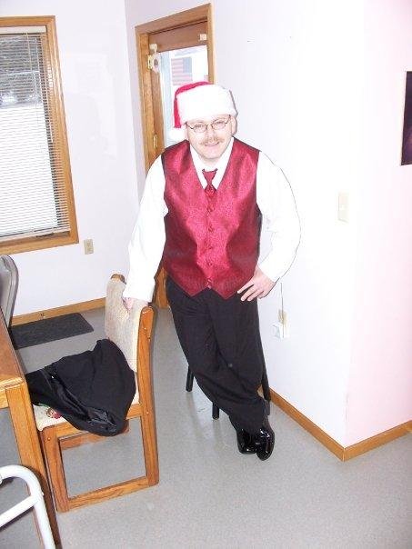 Dave strikin' a pose - look out ladies!