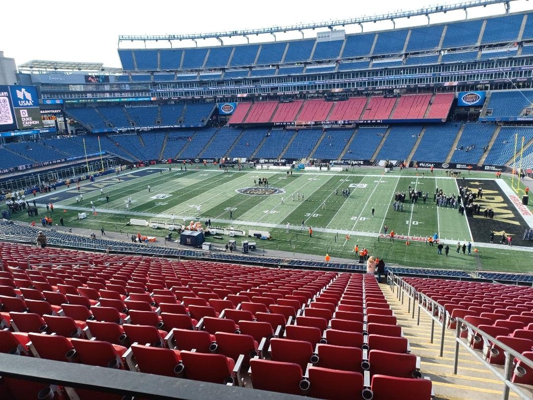 At the club section Foxboro Army Navy game Go Army