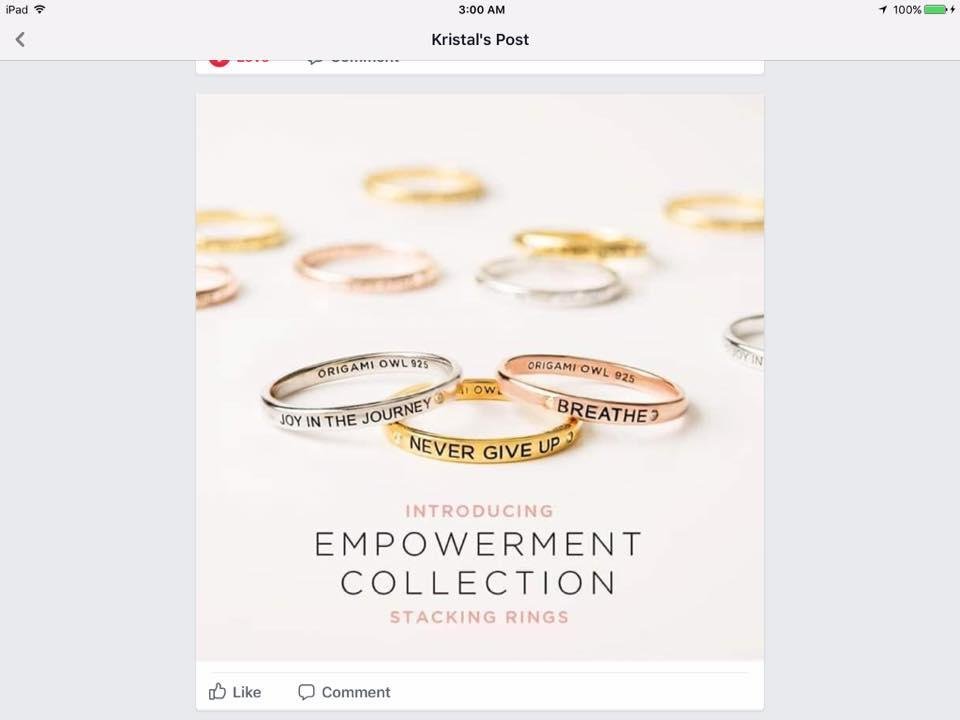 💎💎💎 VIP OFFER ONLY 💎💎💎
Sometimes, less is MORE! and I love simple jewelry with meaning! 🙏 We have introduced a new line to our Empowerment Collection and i was hoping we would come out with something innovative!