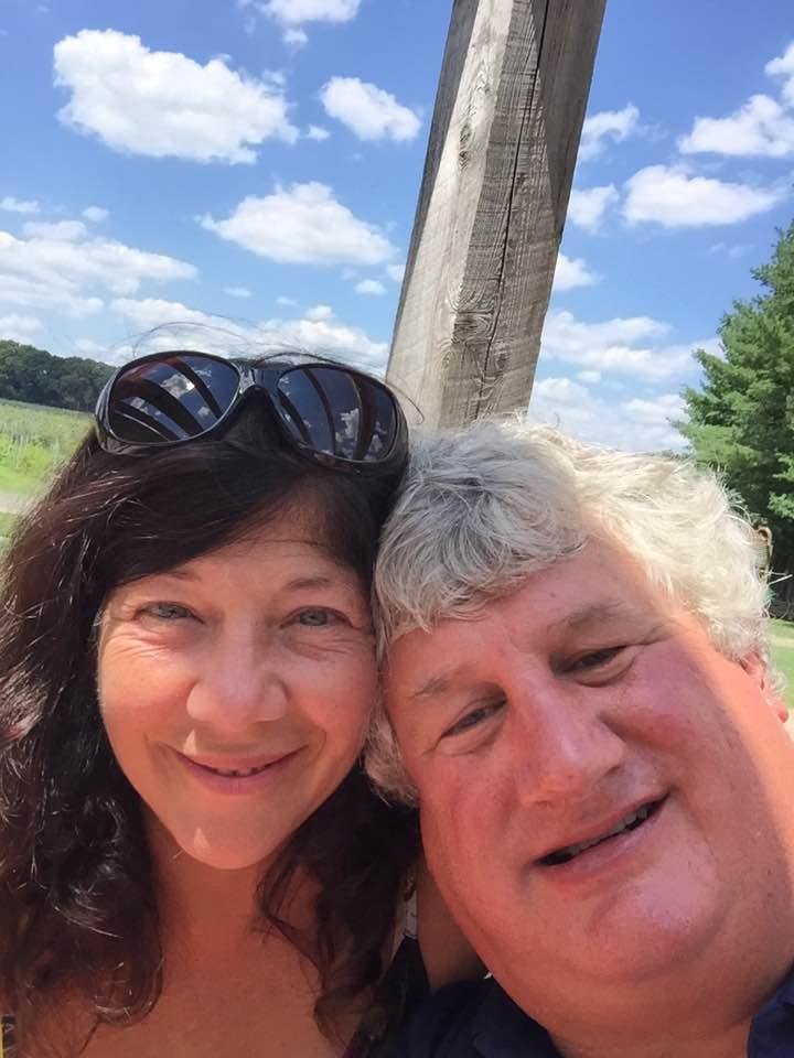 Continuing the honeymoon at Laurita vineyards