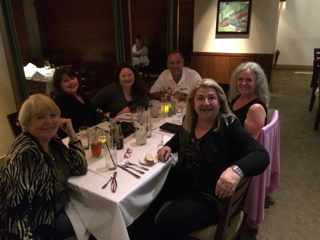 Berkshire contingent sharing our last supper at NAR San Diego!