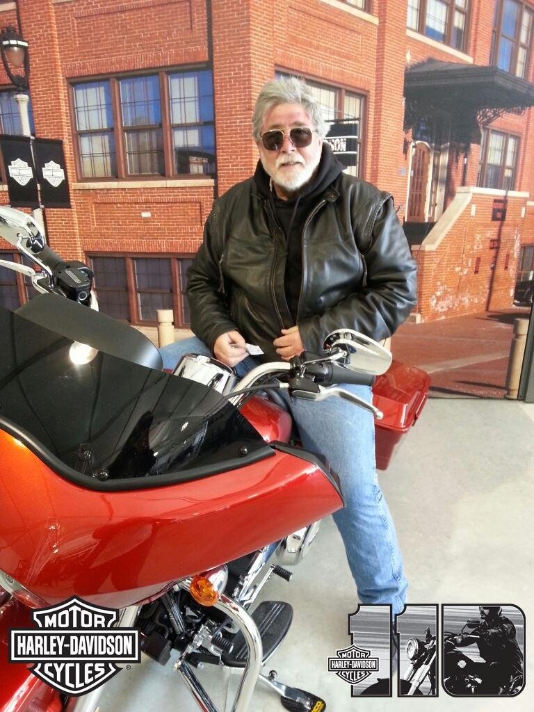 Having fun at the H-D® 110ᵗʰ Experience-Daytona Beach Bike Week in Florida
