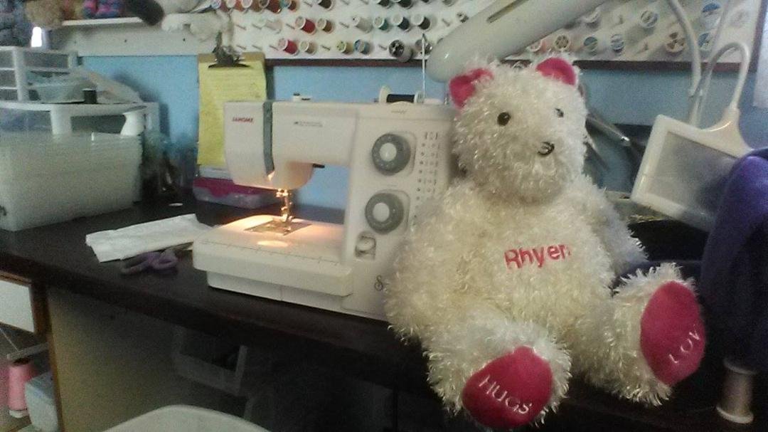 Now making "Custom Made Teddi's" for kids and anyone.