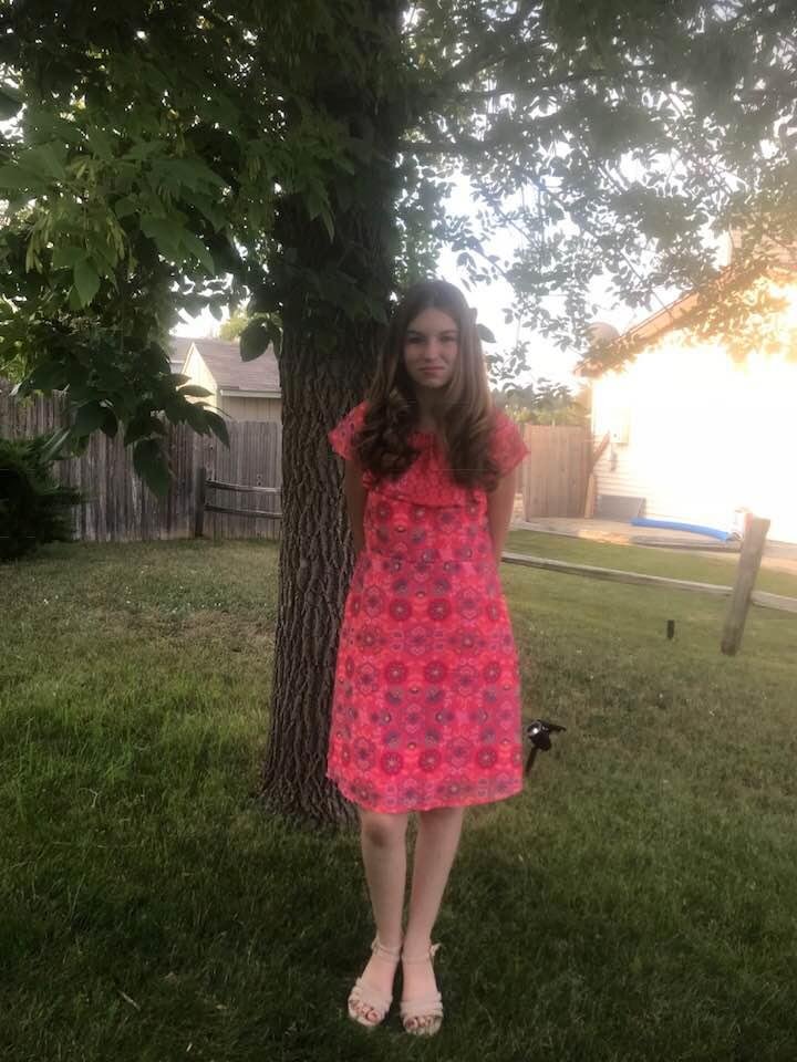 Courtney today 1st day of 10th grade! Where has the time gone??