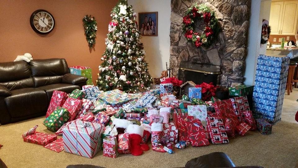Ready to open presents!