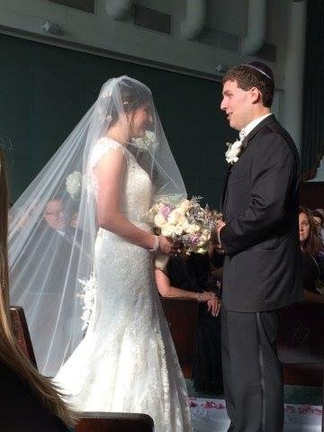 Happy one week anniversary, Rebecca and Matt!
