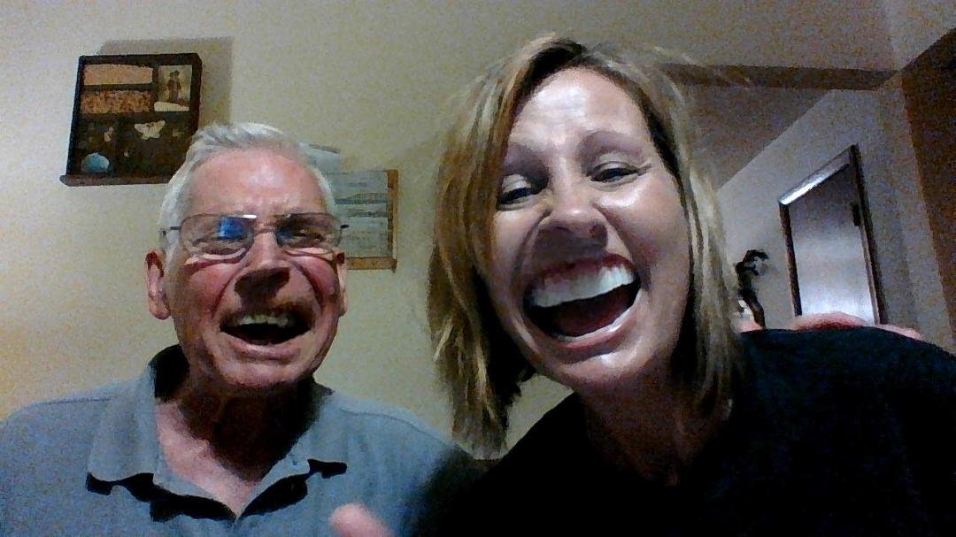 HaHa trying out the camera on Chromebook....LOL!!!!