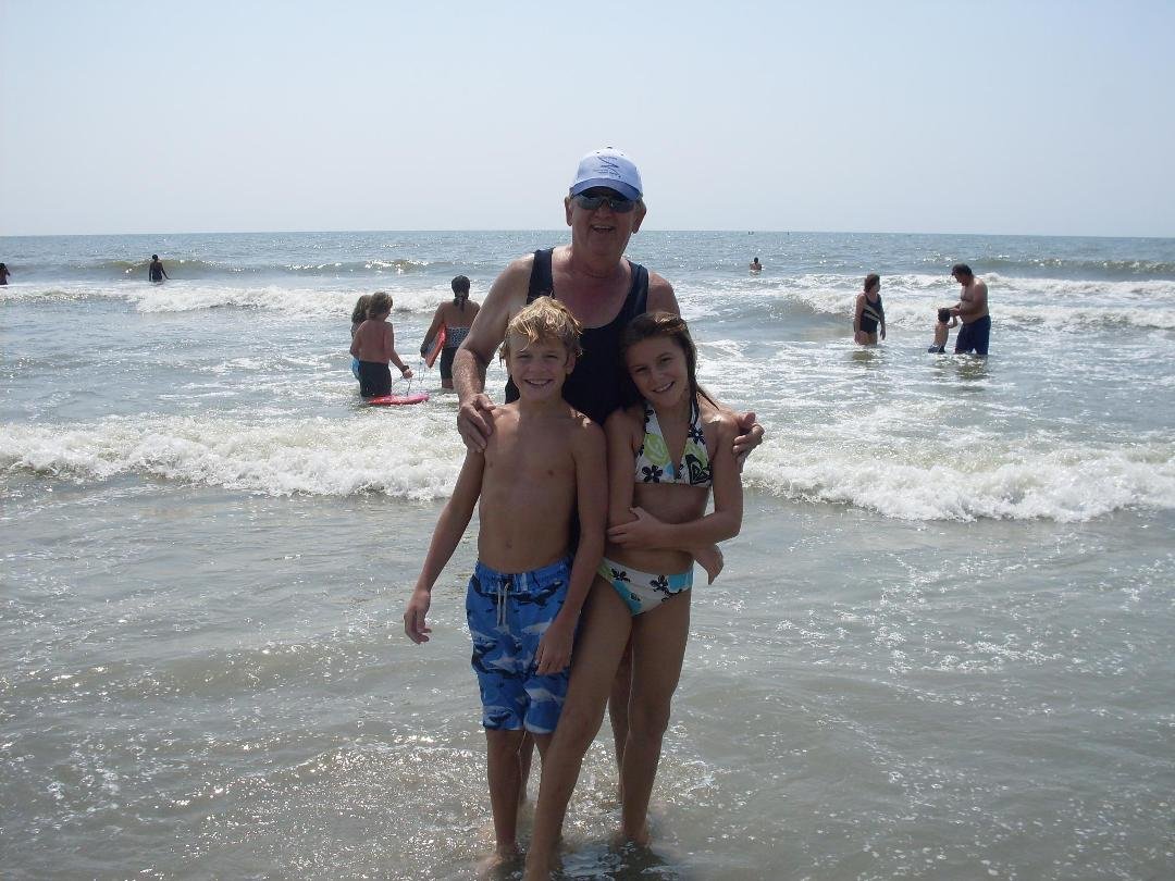 Beach with the grandkids...so much fun