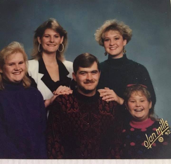 A Cooper Family Picture 1992! Beady and the children were probably the most loving and understanding bunch I'm am proud of each of them in their adult life adventures and pray that every day brings god's unconditionally lov