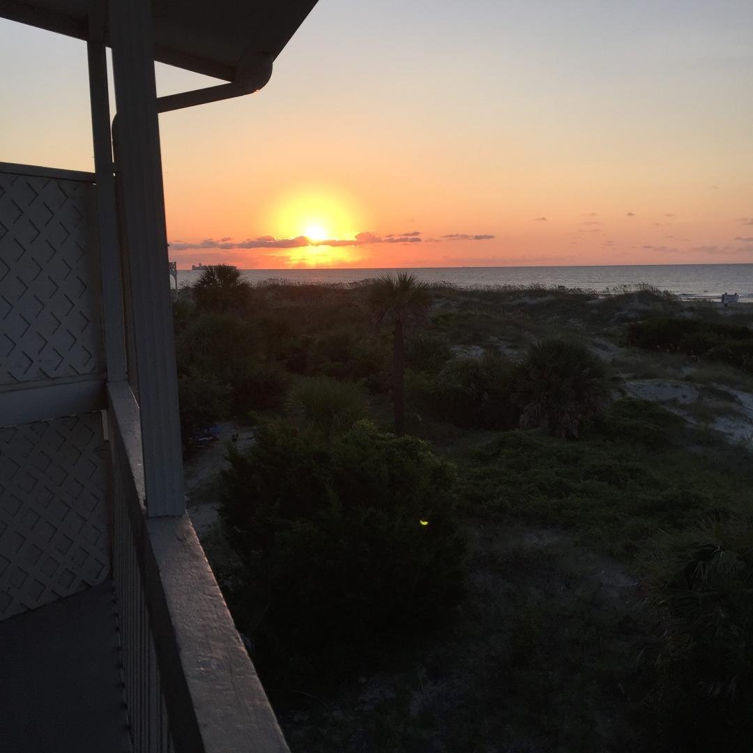 Sunrise at Tybee Island