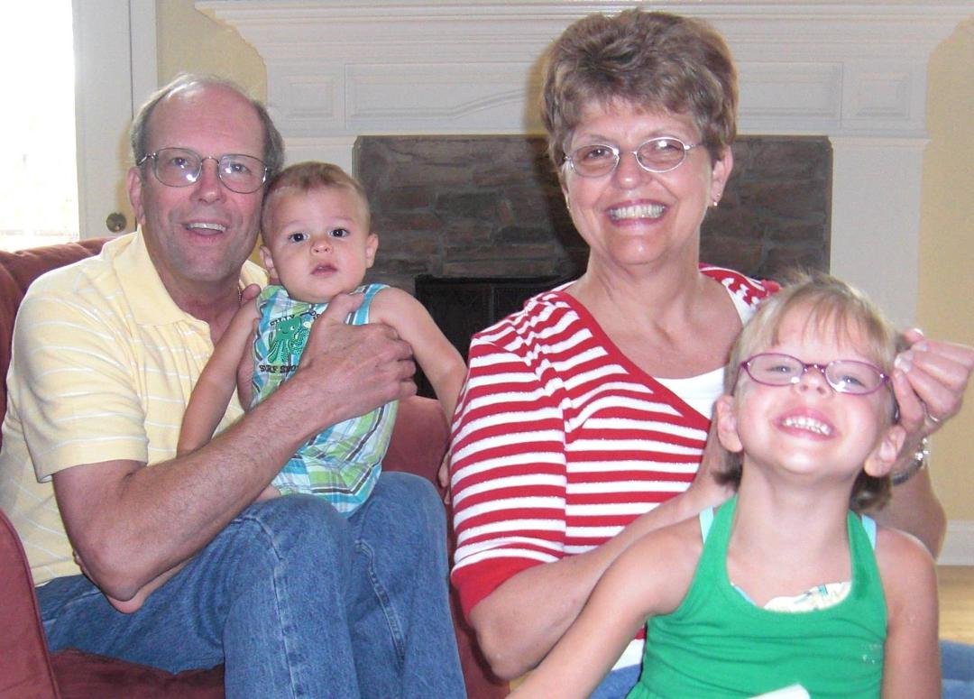 TBT When Nolan and Emma Claire were babies. Now we are greatful for the Children they grew to be. Love You. Noni and Papa